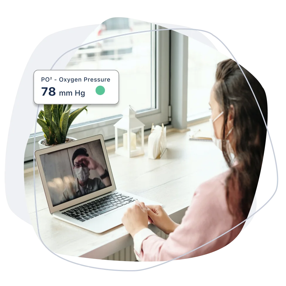 Clinician video calling specialist using Omnicure tele-medicine platform